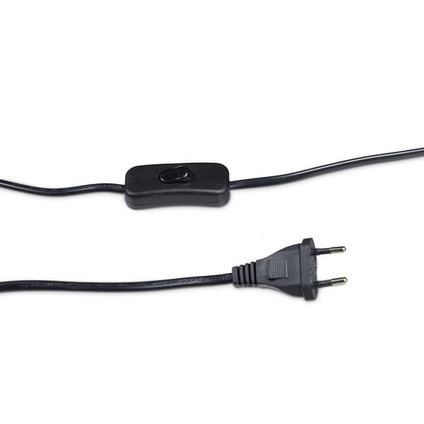 Grå skrivebordslampe