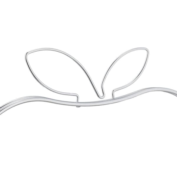 Fruktskål "Apple" laget av metall
