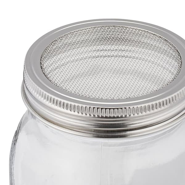 Sprayglas med ramme og skål