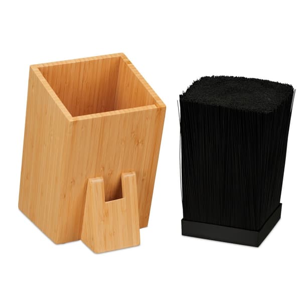 Omonterat knivblock i bambu
