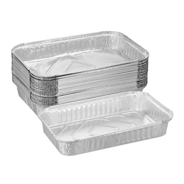 Grillbricka i aluminium, set om 25