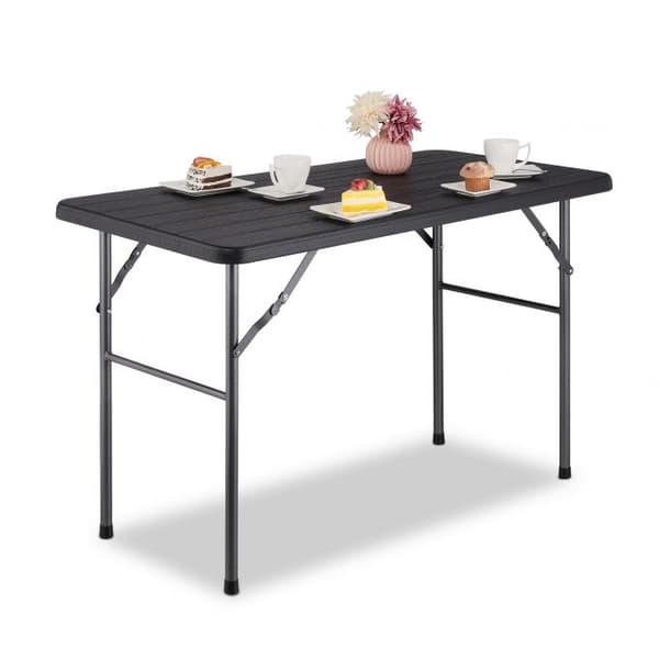 Firkantet havebord i trælook
