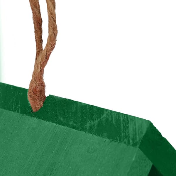 Deco fågelhus grönt tak