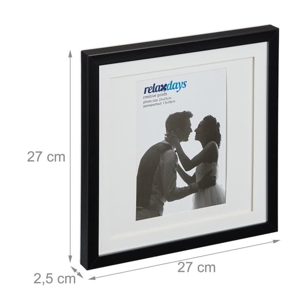Bilderamme 25x25 cm Sett med 2 stk