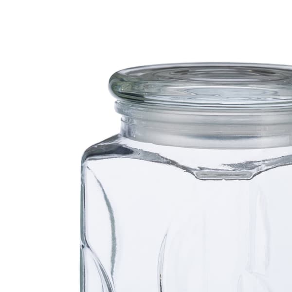 6 kannellisen säilytyspurkin setti 750 ml