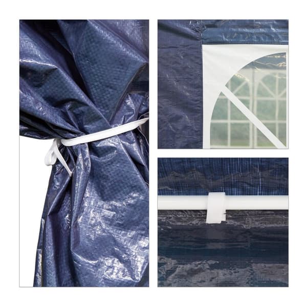 Sidepaneler Blue Pavilion - sett med 6 stk