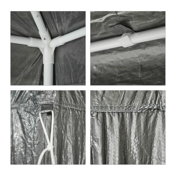 Pavillon i antracit 3x3 m