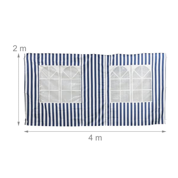 Paviljongin sivupaneelit 3x4m sarja 3 kappaletta