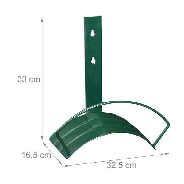 Grønn slangeholder - sett med 3 stk