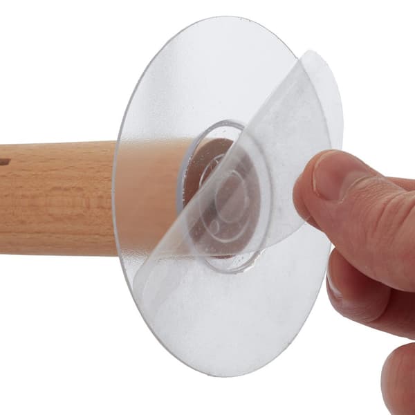 Toiletrulleholder i træ med rem