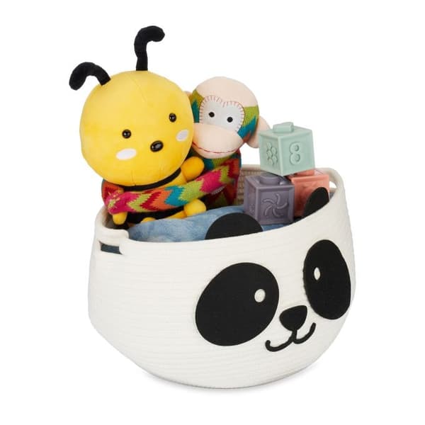 Oppbevaringskurv for barn Panda