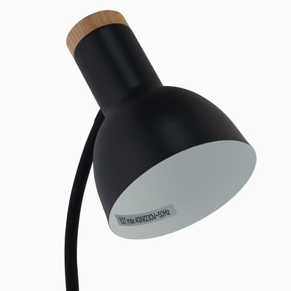 Skrivebordslampe med penneholder