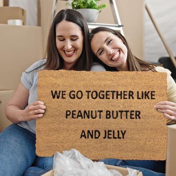 Dørmatte kokos "Peanøttsmør