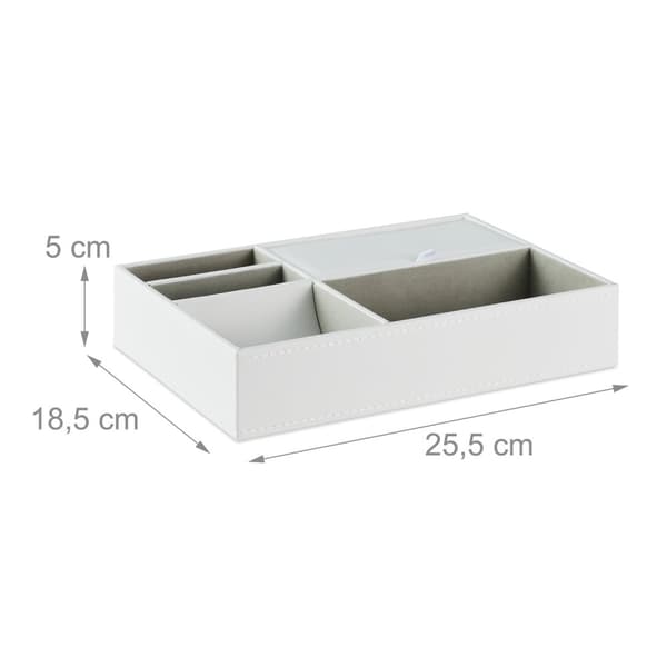 Smyckesfack i läderlook