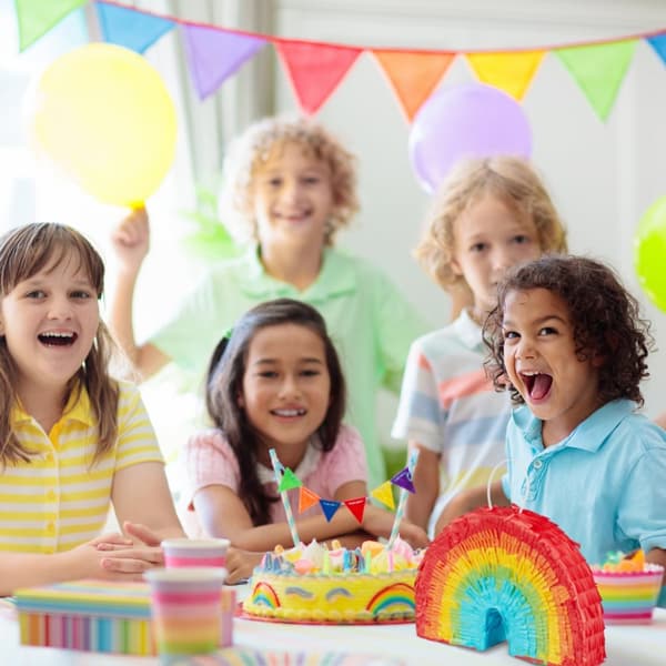 Mini Pinata regnbue