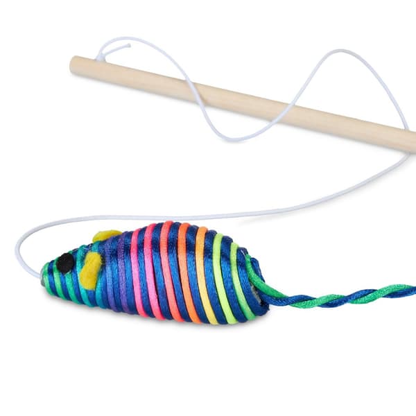 Fiskestang til kat, sæt med 5 stk