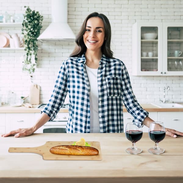 Pizza sliders i bambus - sæt med 2 stk