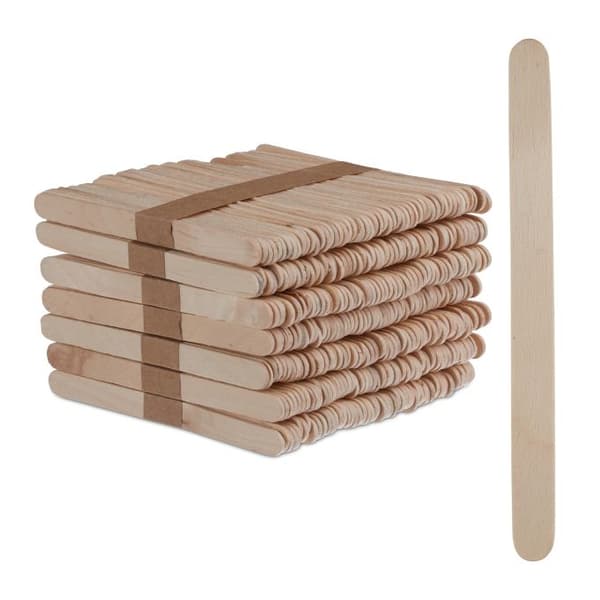 Popsicle sticks i træ 900 stk