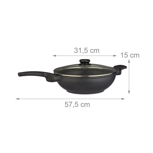 Wok-pannu kannella