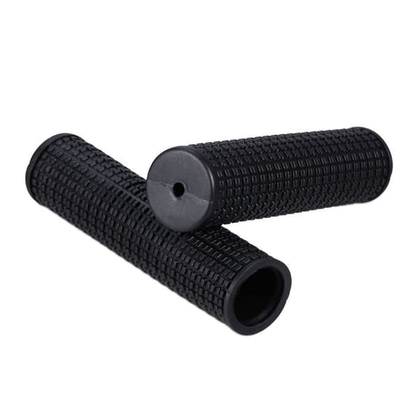 1 par cykelhandtag 22 mm i svart