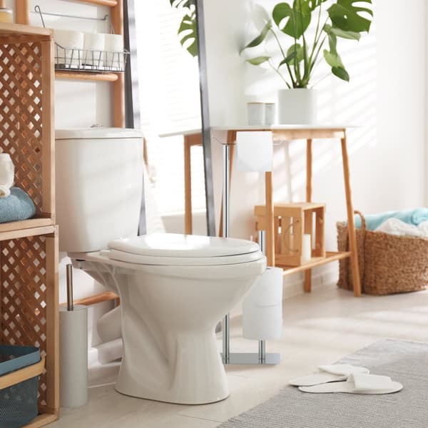 Stående toiletpapirholder