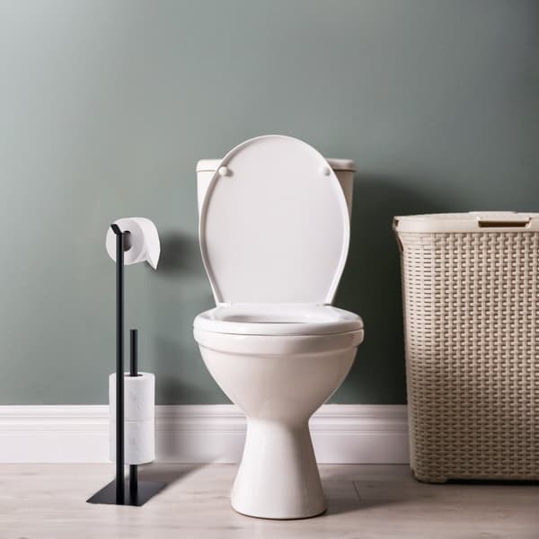 Stående toiletpapirholder