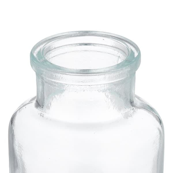 sett med 16 krydderglass med korklokk