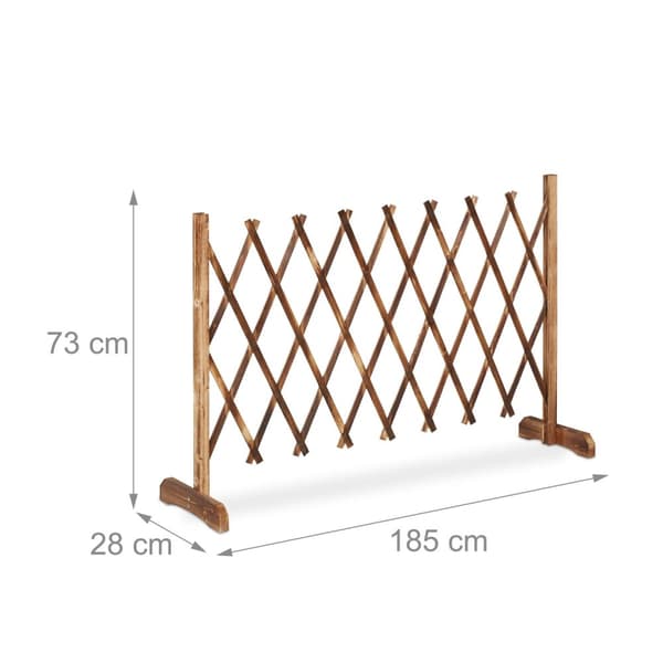 Uttrekkbart espalier naturlig