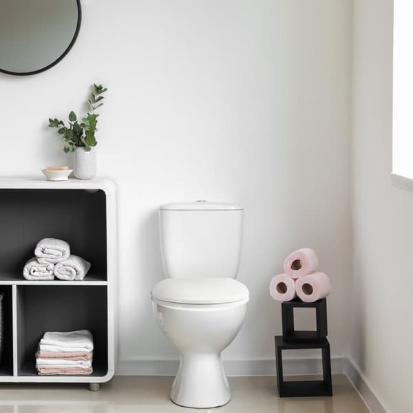 WC sete med barnesete