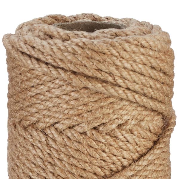 Juuttikaapeli 5 mm x 50 m 2 kappaletta