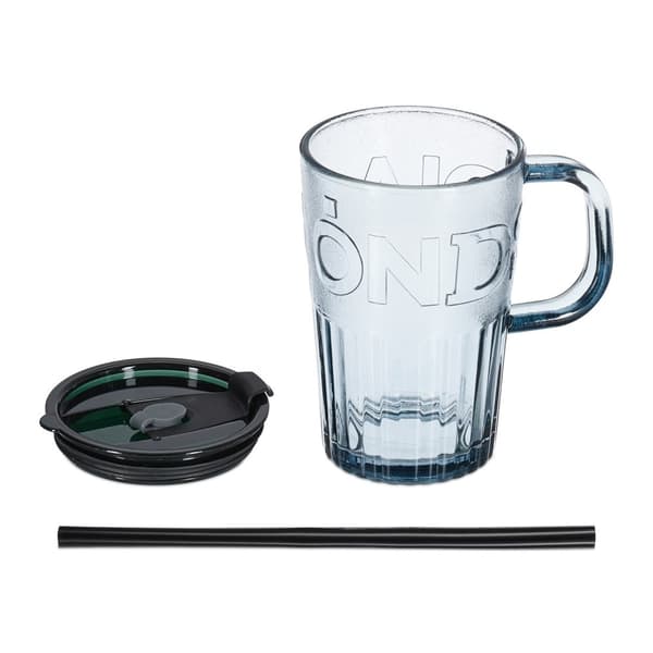Sæt med 2 drikkeglas med hank
