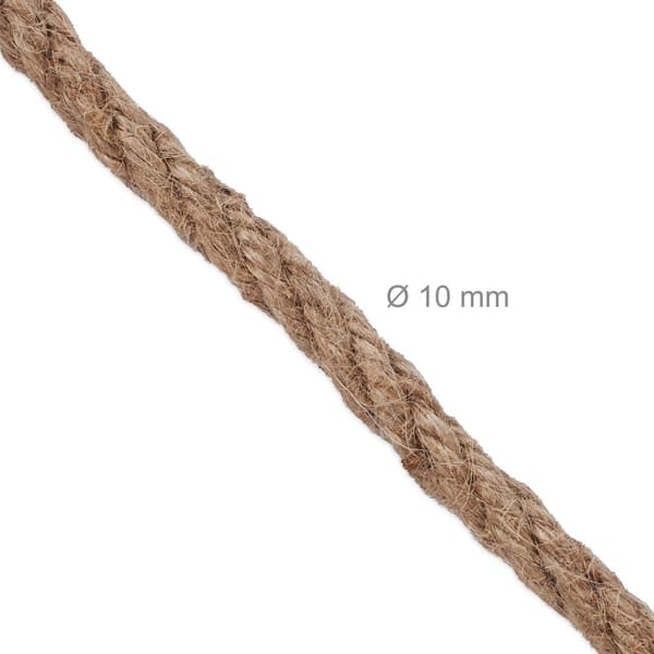 Jutekabel 10 mm x 15 m sæt af 2