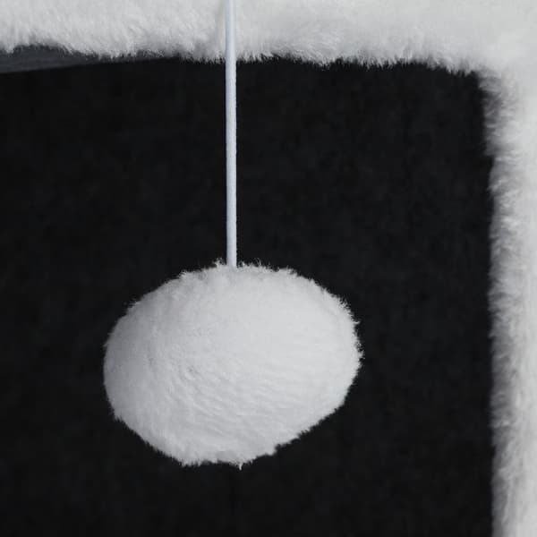 Kokoontaitettava kissan kuoppa harmaa