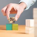 Miniatyrbilde 2 av 7: Trekube 2cm sett med 160 stk