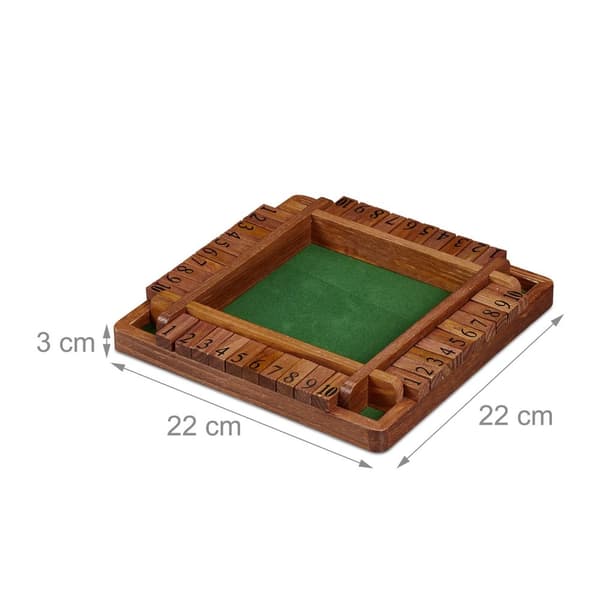 Shut The Box for 4 spillere