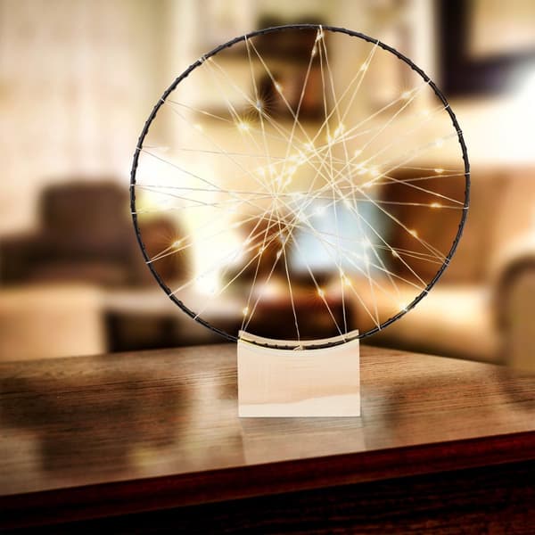 LED-ringdekoration 25 cm
