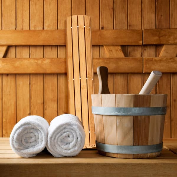 Badematte i bambus 80x50 cm