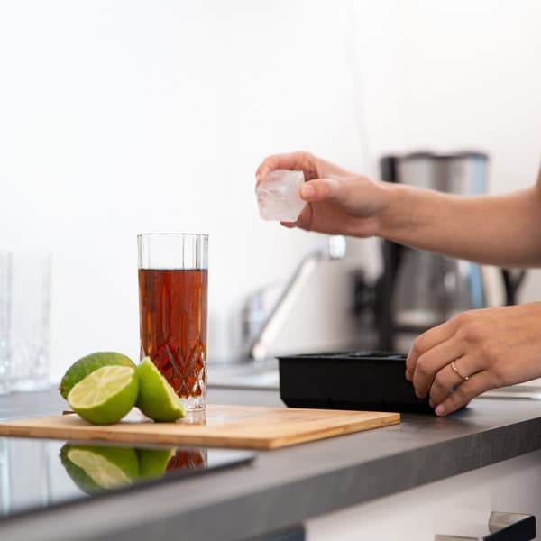 Silikon isbitform sett med 2 stk