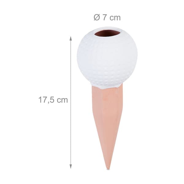 Golfbold med lerkegle, sæt med 4 stk