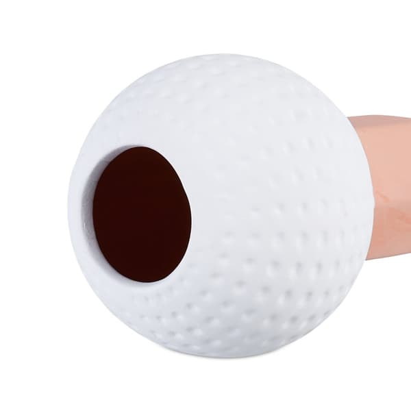 Golfbold med lerkegle, sæt med 4 stk