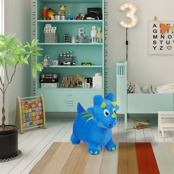 Hopping animal dino med lokk