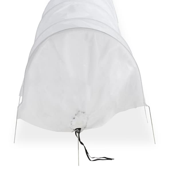 Plantetunnel lavet af fleece 7 m
