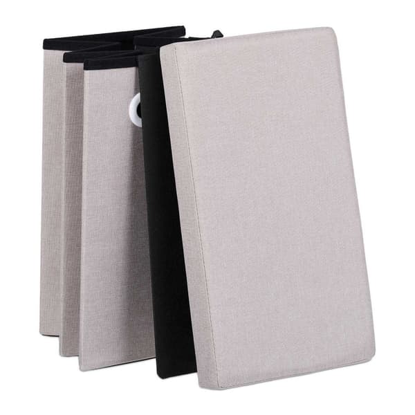 Krakk med oppbevaringsplass beige