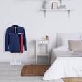 Miniatyrbillede 2 af 7: Betjent stand i hvidt og trælook