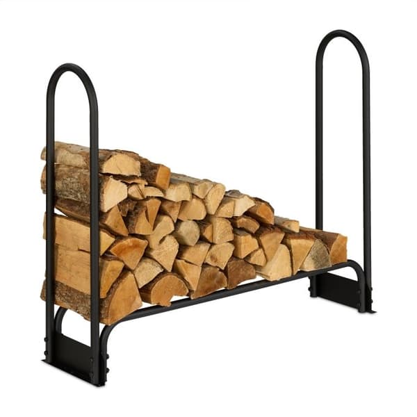 Trehylle i metall 110 cm