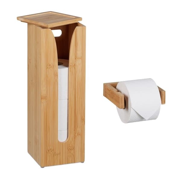 sæt med 2 dele til toiletrulleholdere