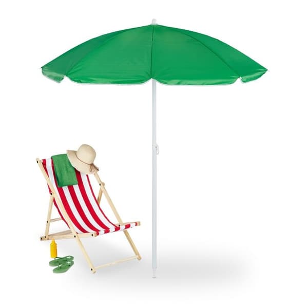 Grønn parasoll 160 cm