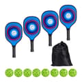 Miniatyrbilde 1 av 8: Pickleball sett 4 racketer &amp; 8 kuler