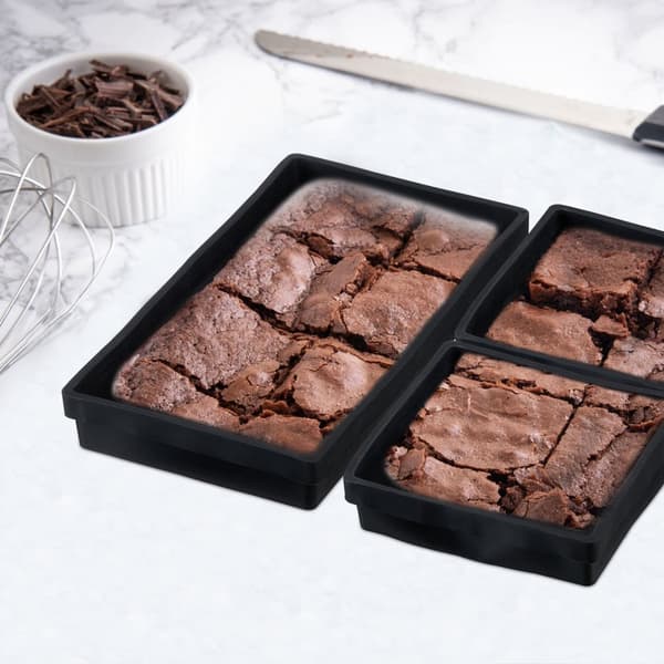 Bakeform i silikon sett med 4 stk