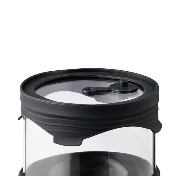Opbevaringsglas med låg sæt af 3